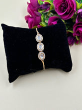 Simple Kundan Polki Bracelet With Adjustable Chain | Girls Bracelet